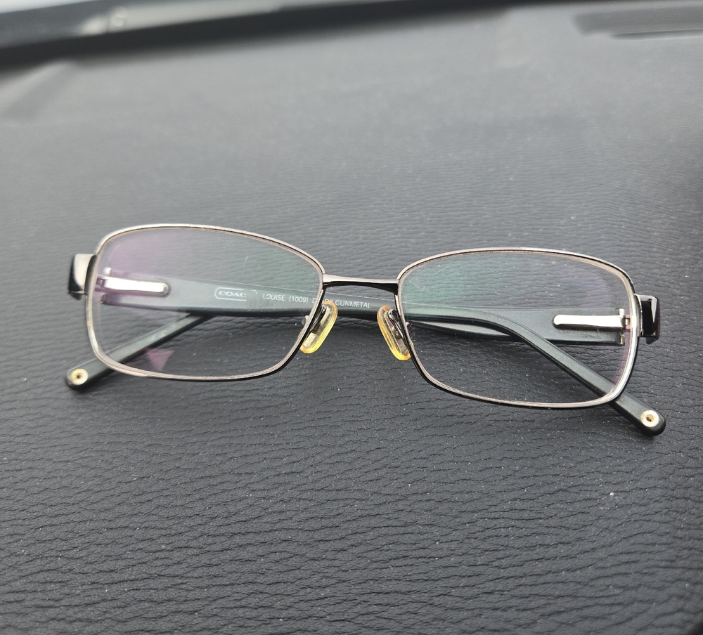 Coach Women Eyeglasses Frame Dark Brown LOUIS 1009 54[]15 135 Eye Wear Glasses
